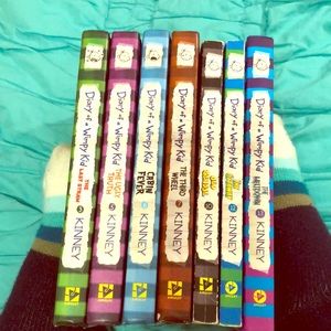 diary of a wimpy kid books series